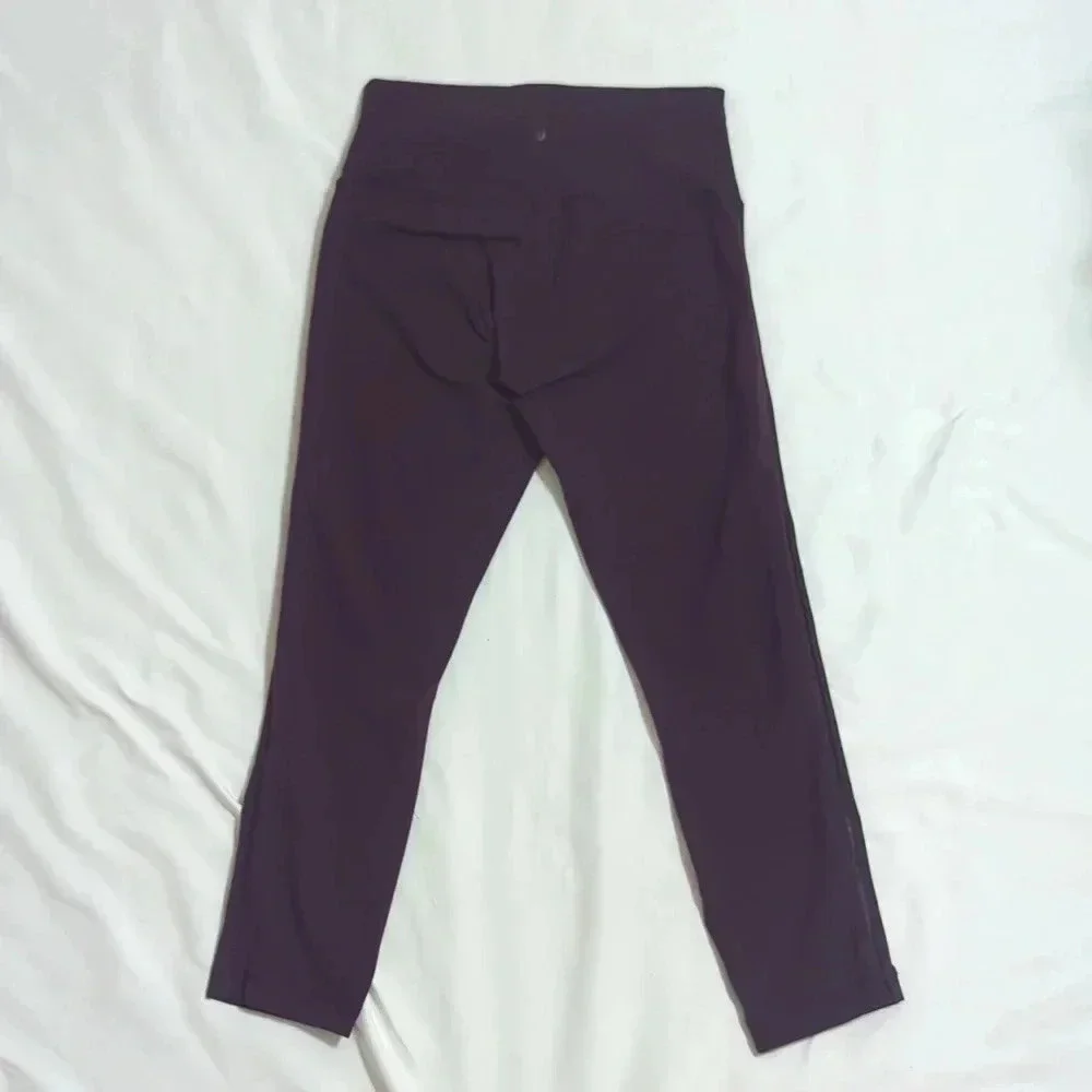 Lululemon High Times Pant Color Black Cherry Size 4
